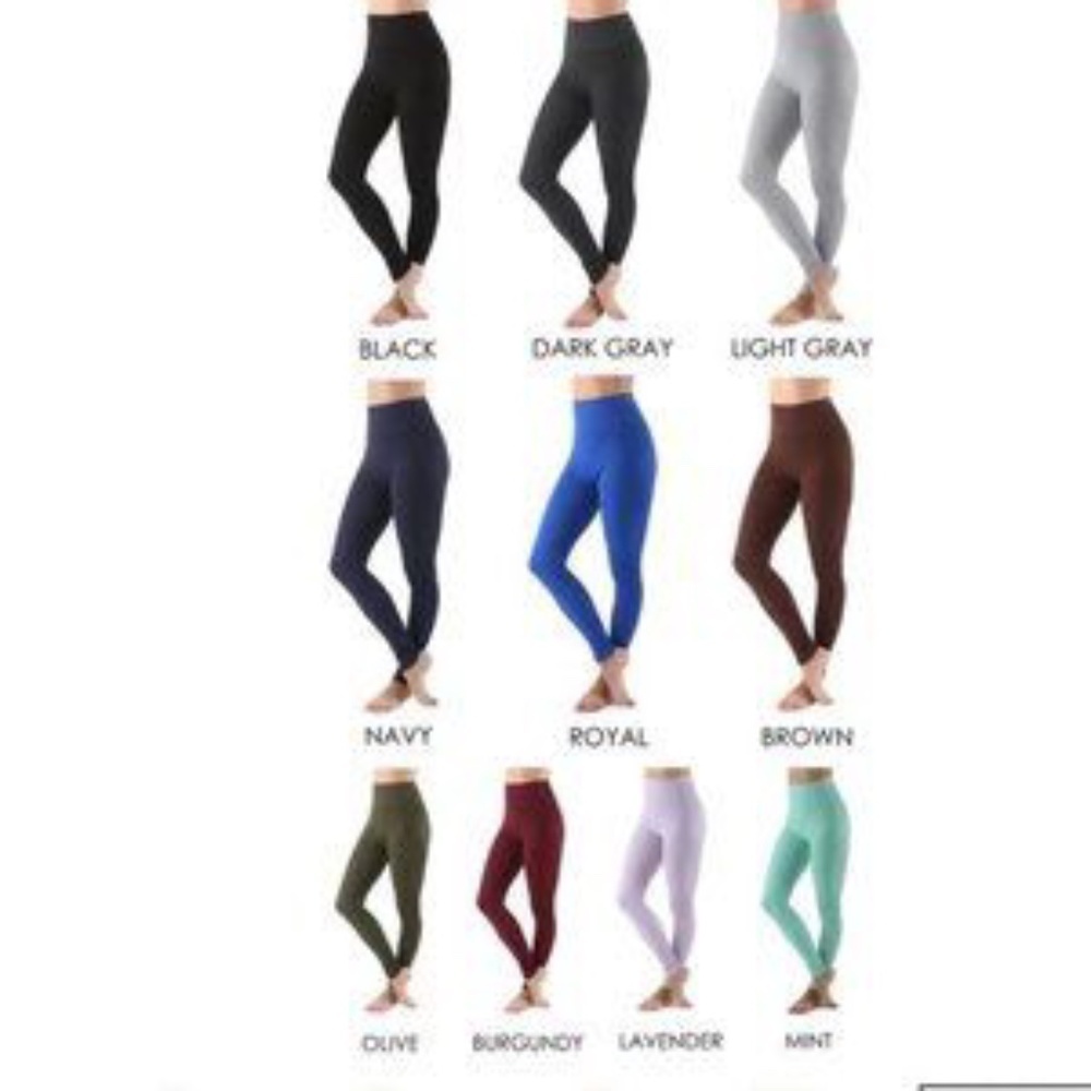 Highwaisted Breathable Cotton Leggings - Picture 6 of 6